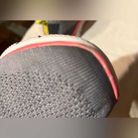 SKETCHERS WOMENS 9 WIDE FIT air cooled memory foam shoe PINK & GREY - Picture 6 of 6